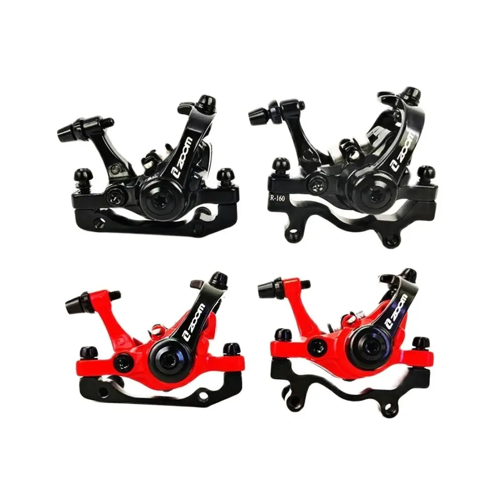 ZOOM MTB Bicycle Disc Brake Electric Scooter Mechanical Aluminum Alloy F160 R160 Mountain Road Bike Caliper Cycling Double Brake