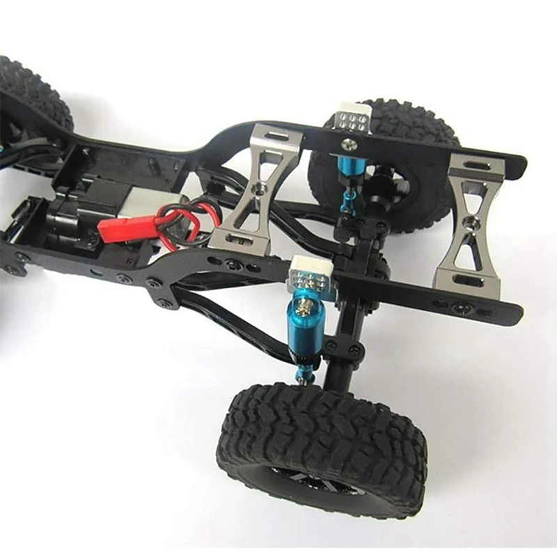 

1 Set Metal Bracket Rc Car Diy Parts Kit & 1 Pcs Rc Car Metal Steering Servo Warehouse Fixed Mounting Bracket