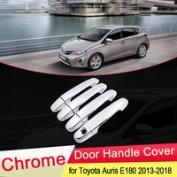 for toyota auris e180 hatchback au scion im 2013 2014 2015 2016 2017 2018 chrome door handle cover car cap styling accessories