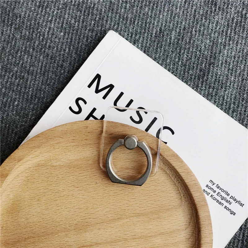 Универсальный прозрачный держатель для мобильного телефона, простой Блестящий Кронштейн для мобильного телефона, расширяемый кронштейн для браслетов