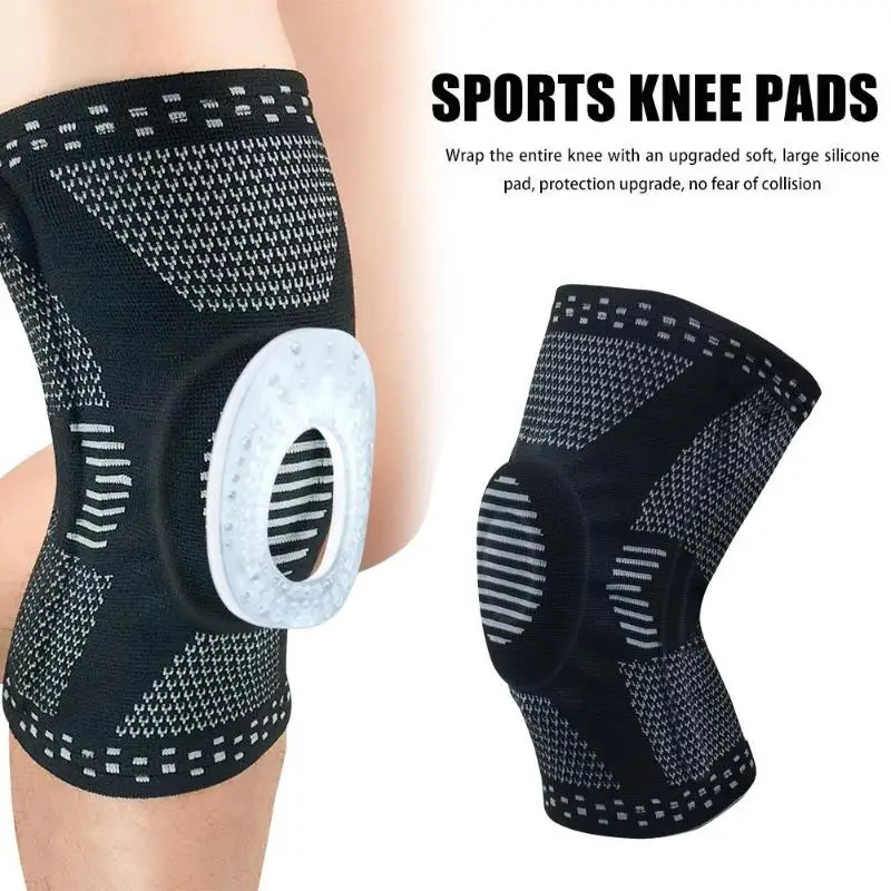 1 шт. новая мода фиксатор колена Спорт на открытом воздухе фитнес бег эластичная