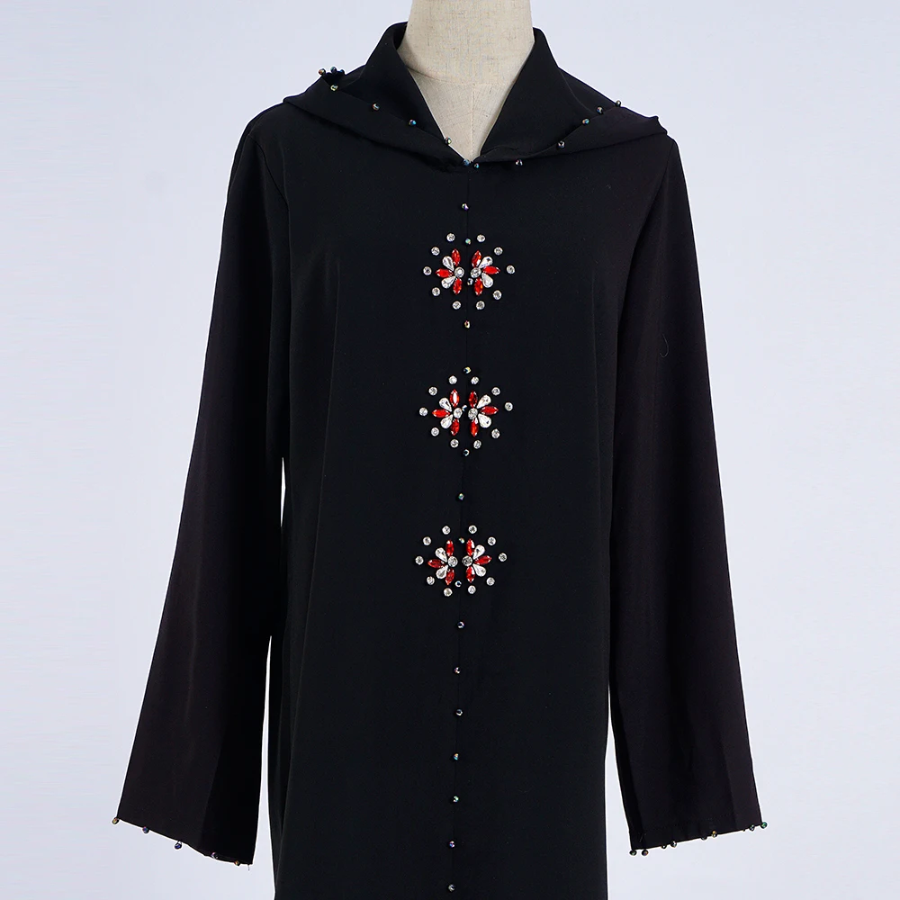 Кафтан Дубай абайя Турция мусульманское женское платье хиджаб кафтан Рамадан