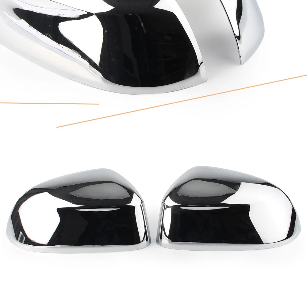 

2pcs Chrome Car Side Rear View Mirror Cover Protector Trim Decoration for BMW X3 G01 2018 ABS