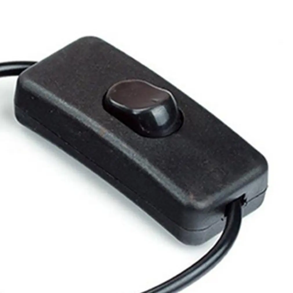 

28cm Black USB Cable Male to Female with Switch ON/OFF Cable Extension Toggle for USB Lamp USB Fan Power Line