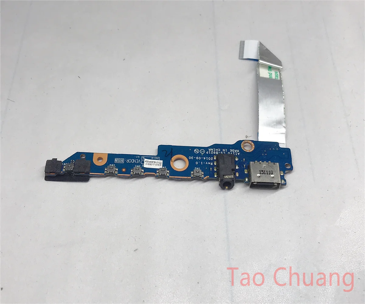 

FOR Lenovo YOGA 3 11 USB board audio board switch board with cable YOGA 3 11 AIZY0 LS-B921P