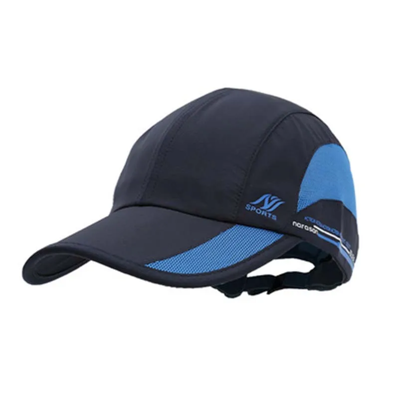 Бейсболка Мужская быстросохнущая тонкая дышащая сетчатая летняя Спортивная