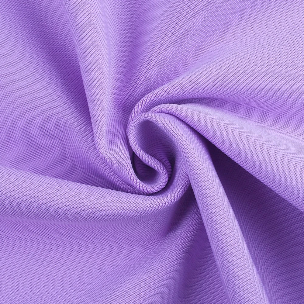 Летнее сексуальное Бандажное платье Maketina из вискозы, Новое поступление, фиолетовое Бандажное платье с лямкой через шею, без рукавов, Клубное Бандажное платье выше колена