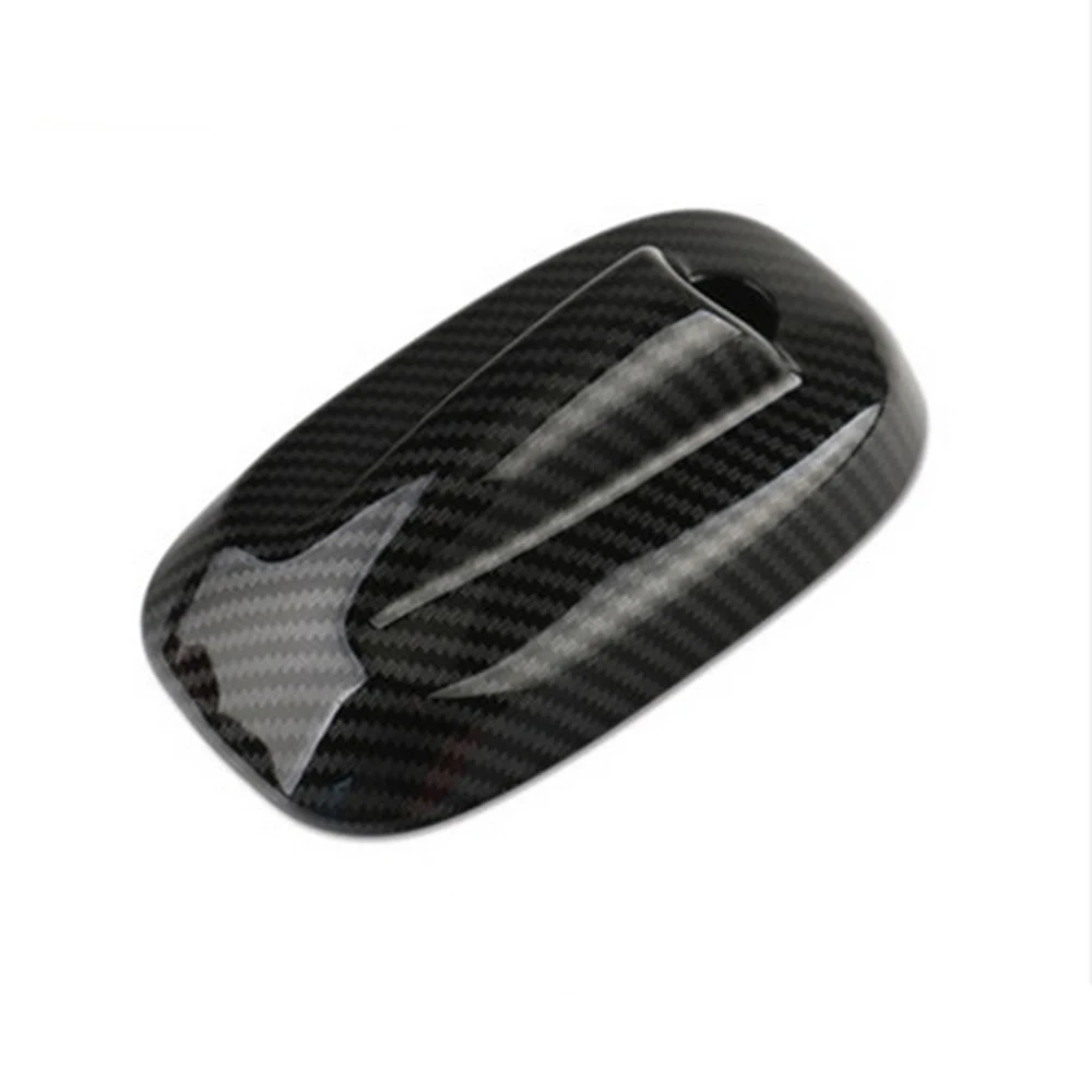 Отделка крыши автомобиля Акула Замена ABS углеродное волокно Чехол черный