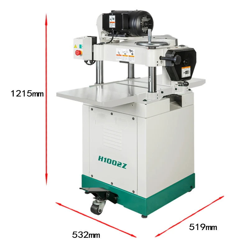 Высококачественный деревообрабатывающий строгальный станок 15 дюймов плотный