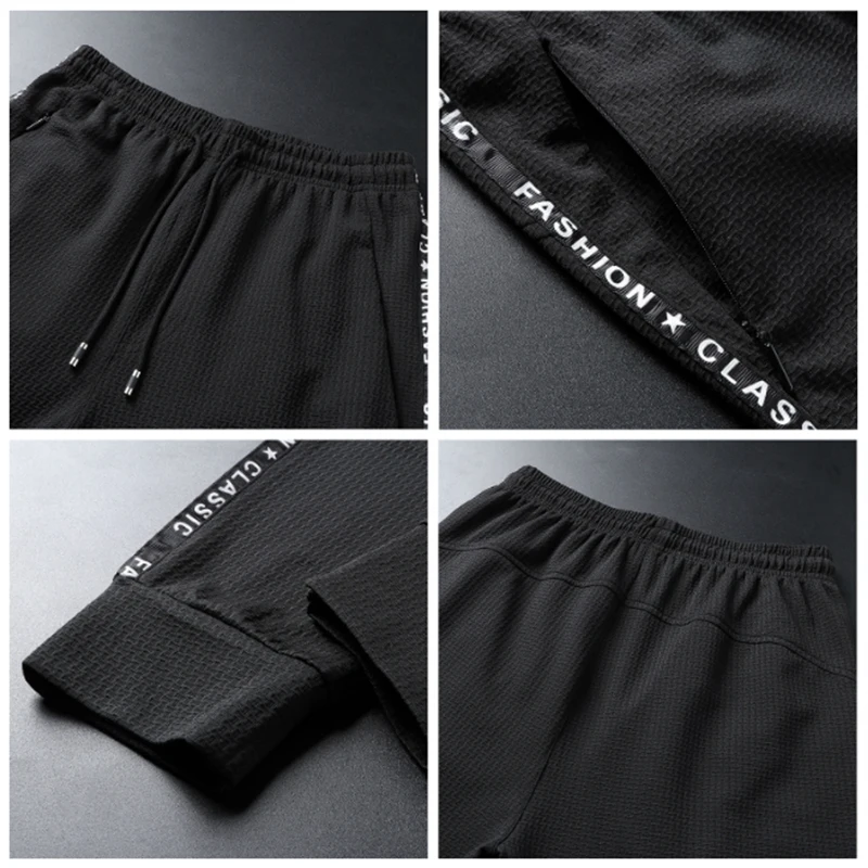 Новинка весны 2020 уличная одежда длиной до щиколотки спортивные штаны для мужчин