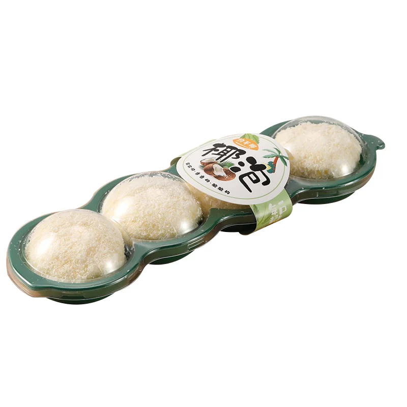 

50pcs Net red creative DIY handmade chocolate packaging box 4 grid round candy cake dessert plastic boxes party favors gift box