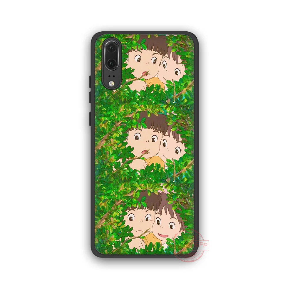 Чехол для телефона из ТПУ WEBBEDEPP Hayao Miyazaki anime ponyo Huawei P10 P20 P30 Lite Pro Y6 Y7 prime 2018 Y9 2019 |
