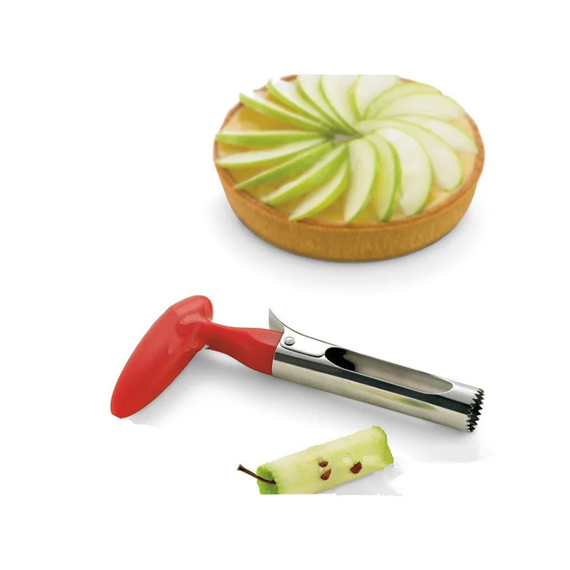 1 шт. нож для яблок из нержавеющей стали нарезки фруктов многофункциональный