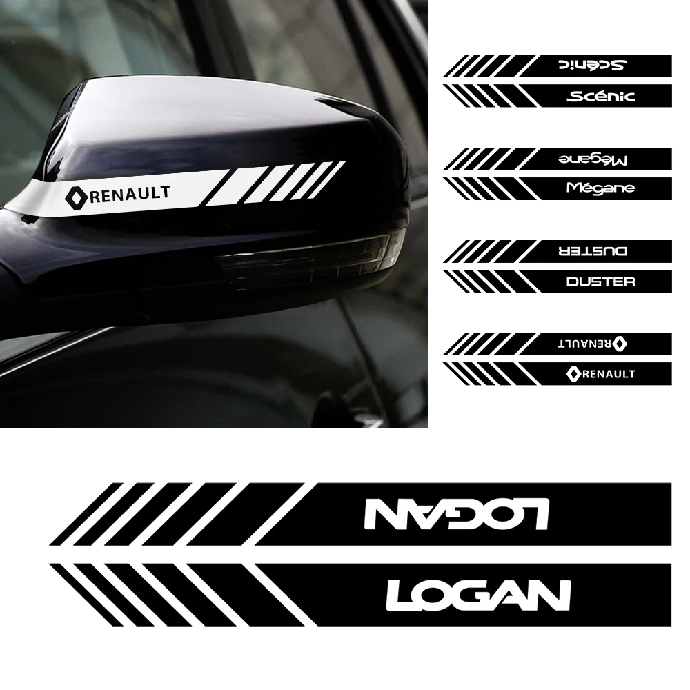 2 шт. автомобильный Стайлинг Зеркало заднего вида сбоку отделкой Стикеры