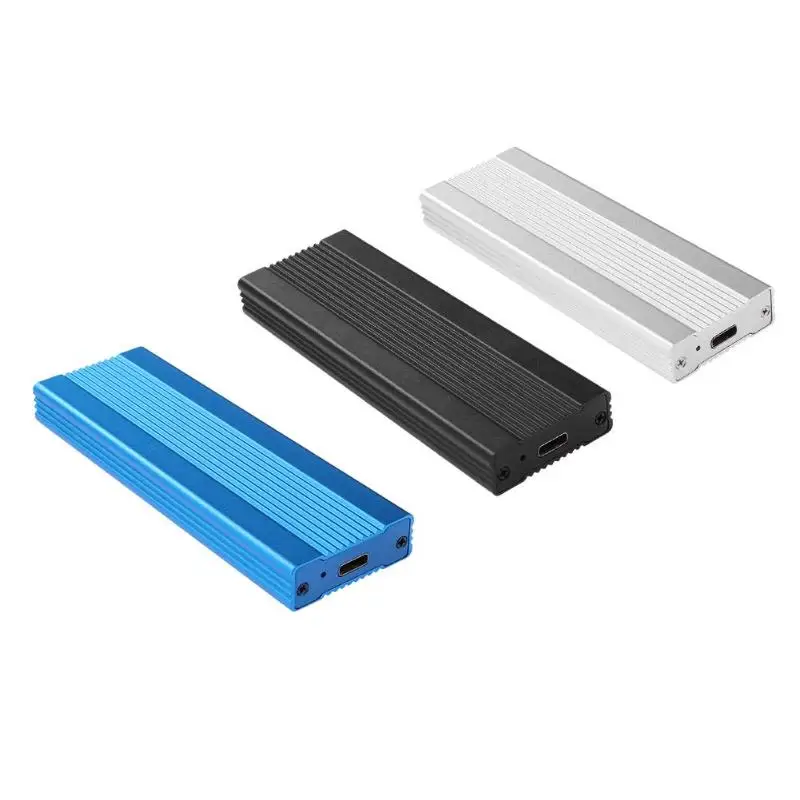 10GbpS GEN2 USB3.1 M.2 NVME Aluminium HDD Enclosure Mobile hard disk portable Box ASM2362 Type C USB 3.1 PCIE SSD M2 Case | Компьютеры и