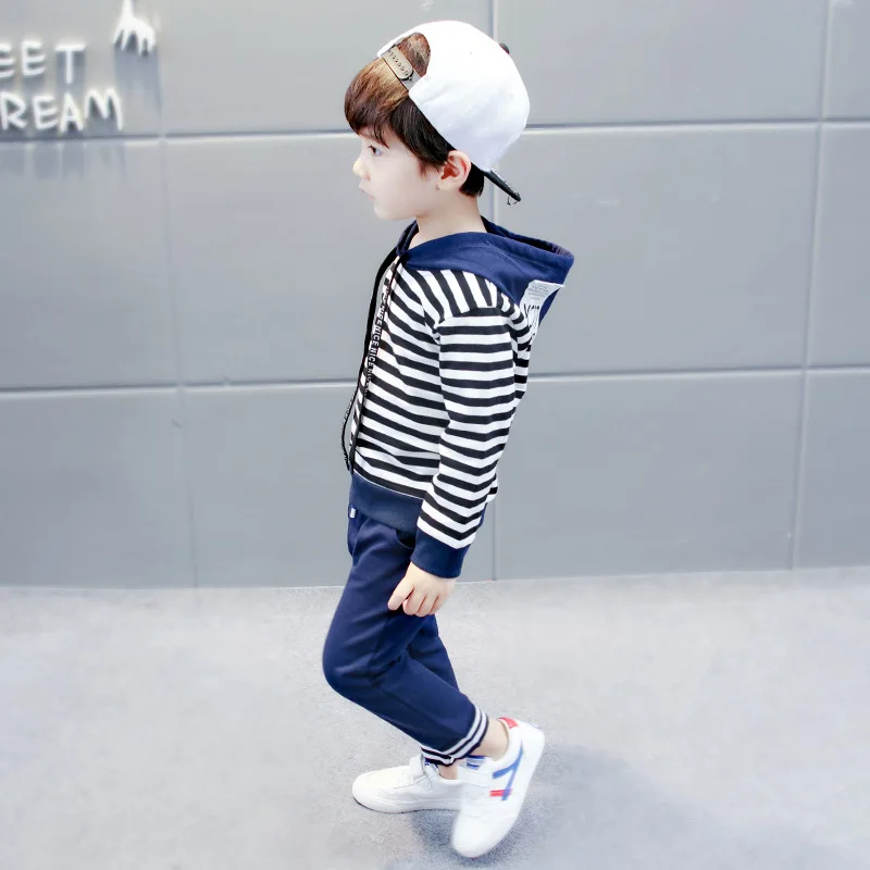 Комплекты одежды для мальчиков на весну и осень комплект детской высокое