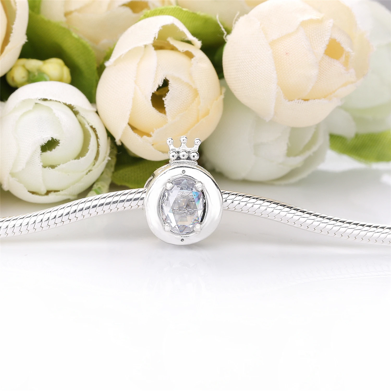 Moonmory синие и прозрачные сверкающие коронки о-Амулеты бусины подходят для