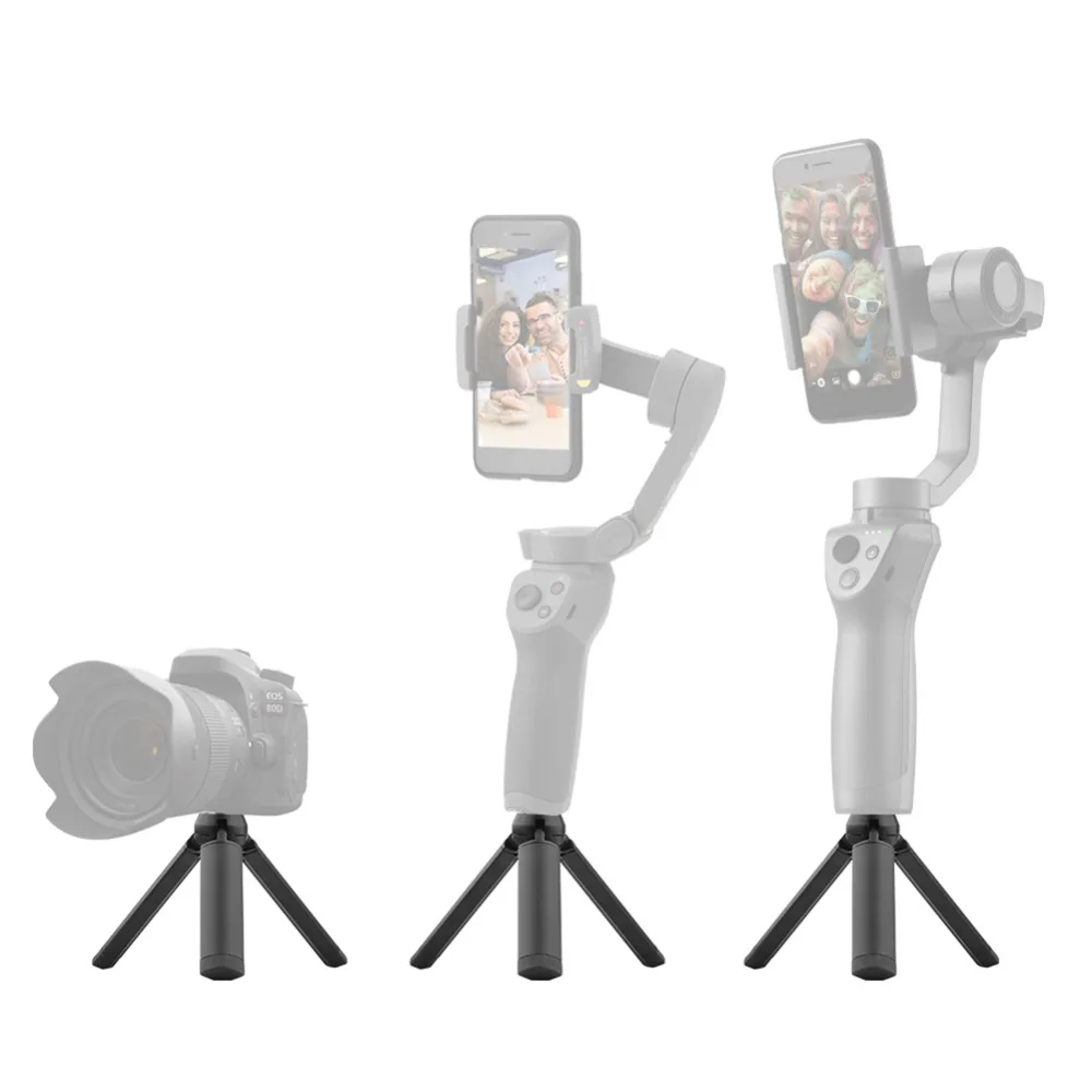 Мини Портативный алюминиевый складной настольный штатив-подставка для DJI Osmo Mobile 3 маленькие настольные селфи-палки держатель штатива подставки