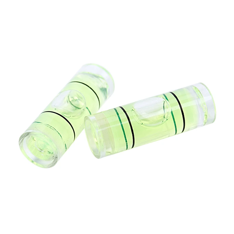 4 PCs Acrylic Tube Bubble Spirit Level Vial Measuring Instrument D 8mm L 22mm | Инструменты