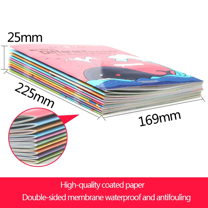 Новые книги для чтения на китайском и английском языках 10 картин детские раннего