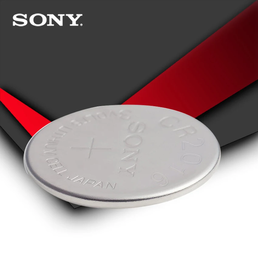 2 шт./лот SONY 3V литиевая клетки батарея таблеточного типа DL2016 KCR2016 CR2016 LM2016 BR2016