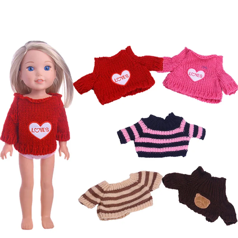 

2020 Blyth Doll Long Sleeve Knitted Sweater For BJD 1/6 30cm Russian DIY Doll Clothes Accessories,