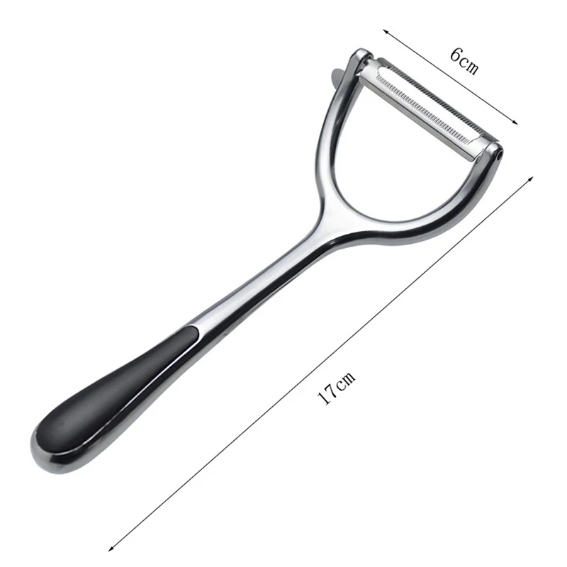 Овощечистка из нержавеющей стали острый металлический нож для чистки картофеля