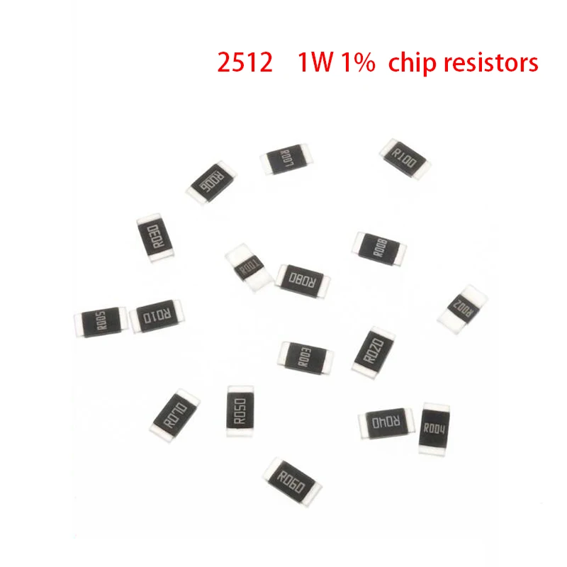 50PCS 2512 1W 1% chip resistors 50mR 0.05R R100 R050 R010 R015 R020 R025 R040 R200 R220 R330 R470 R150 R500 1R00 - купить по выгодной
