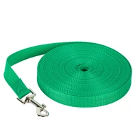 hot sell outdoor training nylon dog leashes walking collar traction rope pet supplies for dogs cats 1 5m 3m 6m 10m 15m