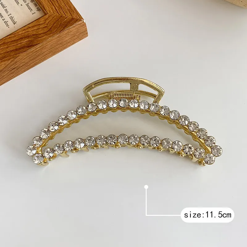 Заколки для волос Ruoshui женские с жемчужинами роскошные модные шпильки аксессуары