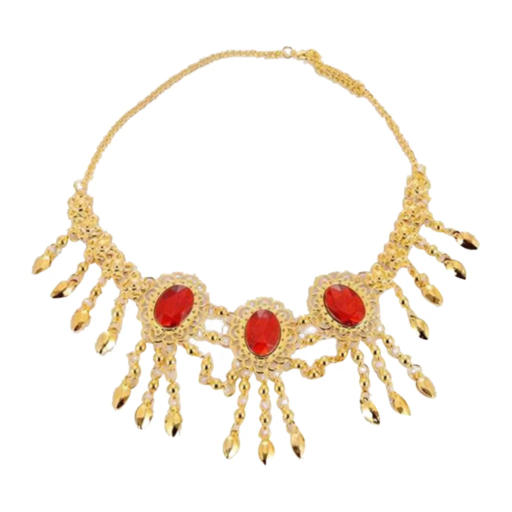 

Lightweight Belly Dance Jewelry Hook Earring Hand Chain for Dress Up Party