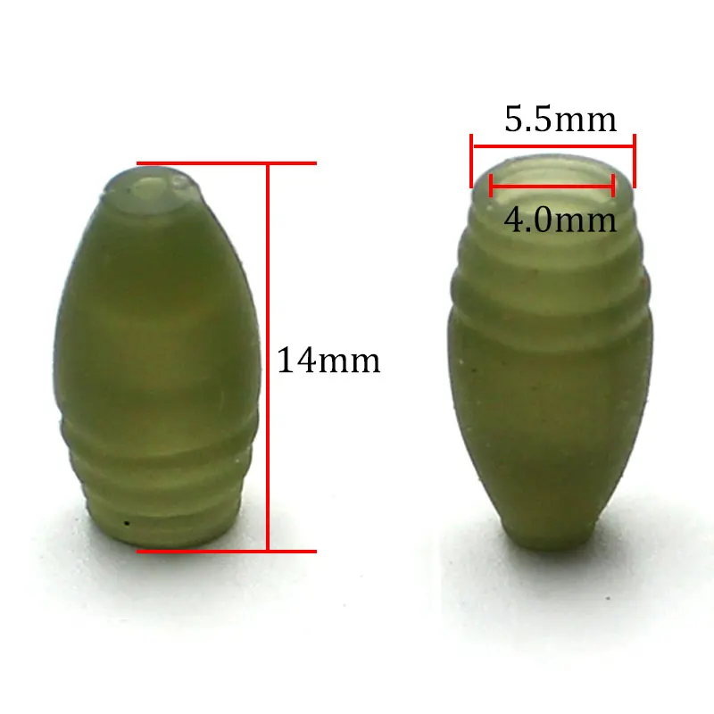 Аксессуары для ловли карпа 30 шт. эластичные коннекторы твердые и полые
