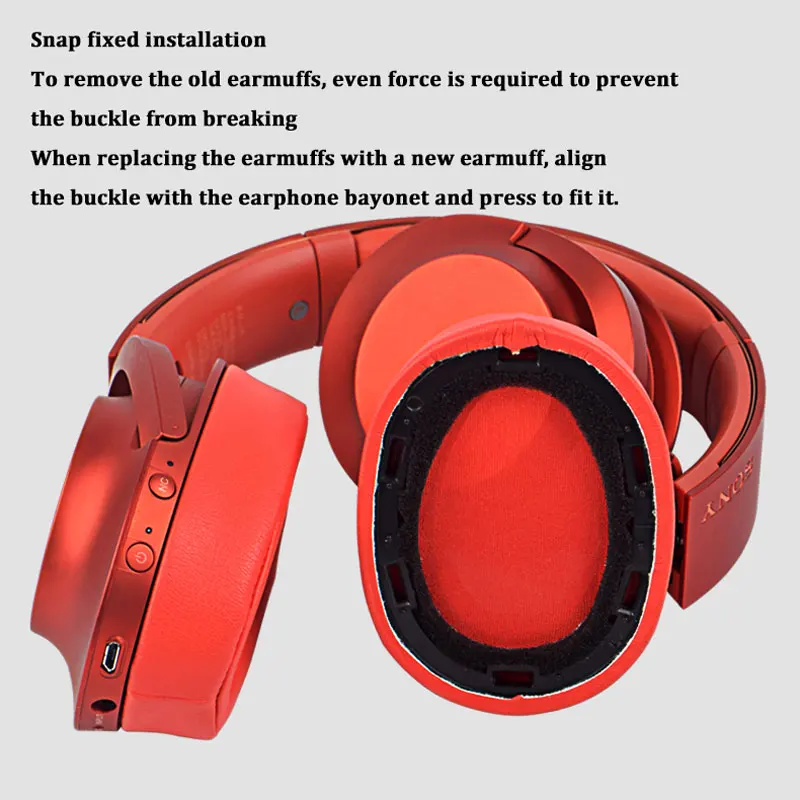 Новинка 2022 амбушюры для наушников Sony MDR-100ABN WH-H900N 100AAP сменные подушки накладки