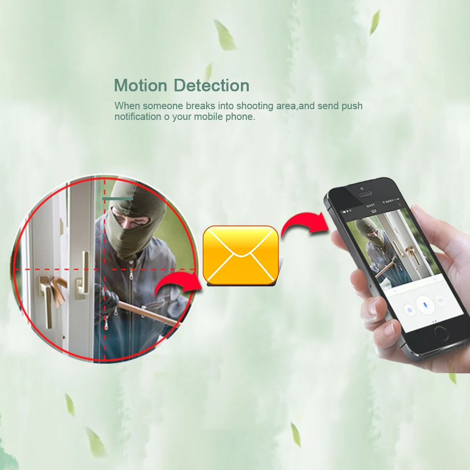 Камера видеонаблюдения V380 беспроводная Wi-Fi 1080P | Безопасность и защита