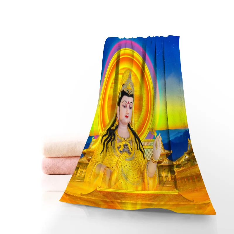 Новое поступление полотенце Будда несколько Цвет микрофибры пляжное для лица