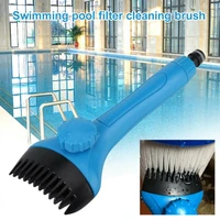 mini handheld swimming pool and spa cleaning brush pool filter cartridge cleaner wand outdoor hot tubs accessories cleaning tool