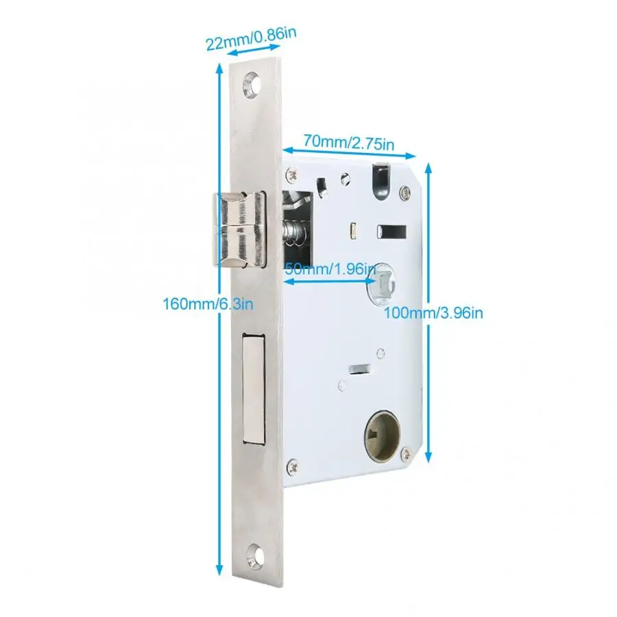 Fingerprint Door Lock Fingerprint&ampCard&ampPassword&ampKey Anti-Theft 2-Tough Electronic Home Security Smart Black | Обустройство