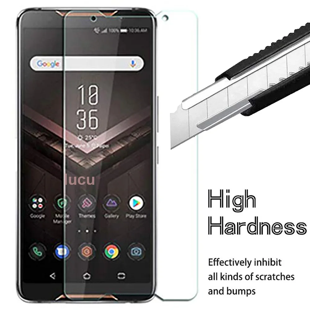 2.5D 9H закаленное стекло для Asus Rog Phone ZS600KL HD Защита экрана ASUS защитная пленка