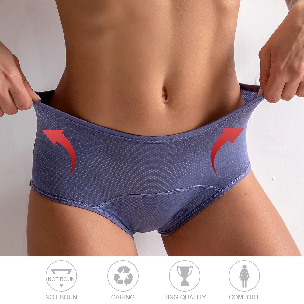 Женское нижнее белье физиологические менструальные трусики хлопковые бесшовные