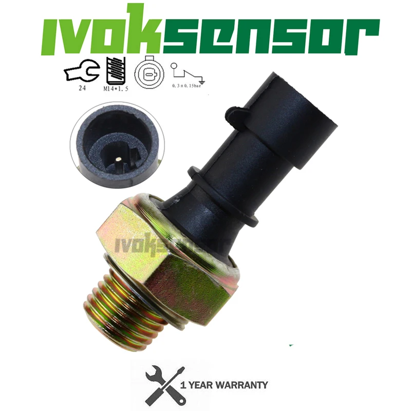 Совершенно новый блок отправителя переключатель давления масла двигателя для Saab