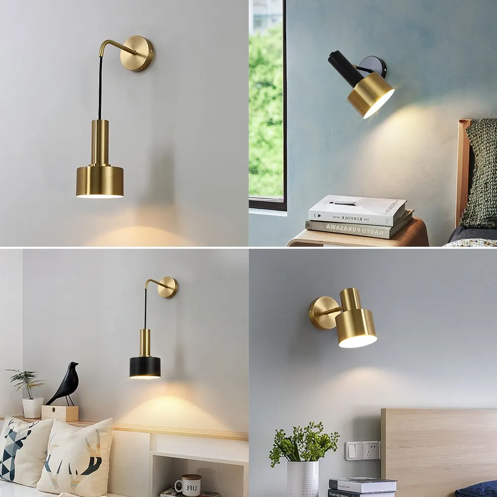 

Nordic LED Wall Light For Living Room Interior Bedroom LED Wall Lightin Corridor Bedside Staircase Balcony Wall Sconces100V-240V