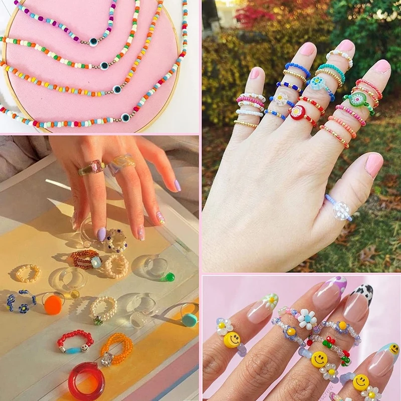 

15g 2mm Candy Cream Color Czech Glass Seed Beads Round Hole Bead For Kids Handmade Jewelry Making Bracelet Accessories Wholesale