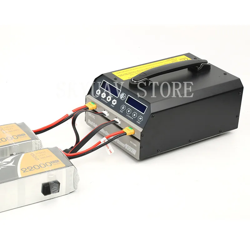 SKYRC PC1080 6S Drone зарядное устройство для батареи s 1080W 20A двойной выход LiPo LiHV защиты