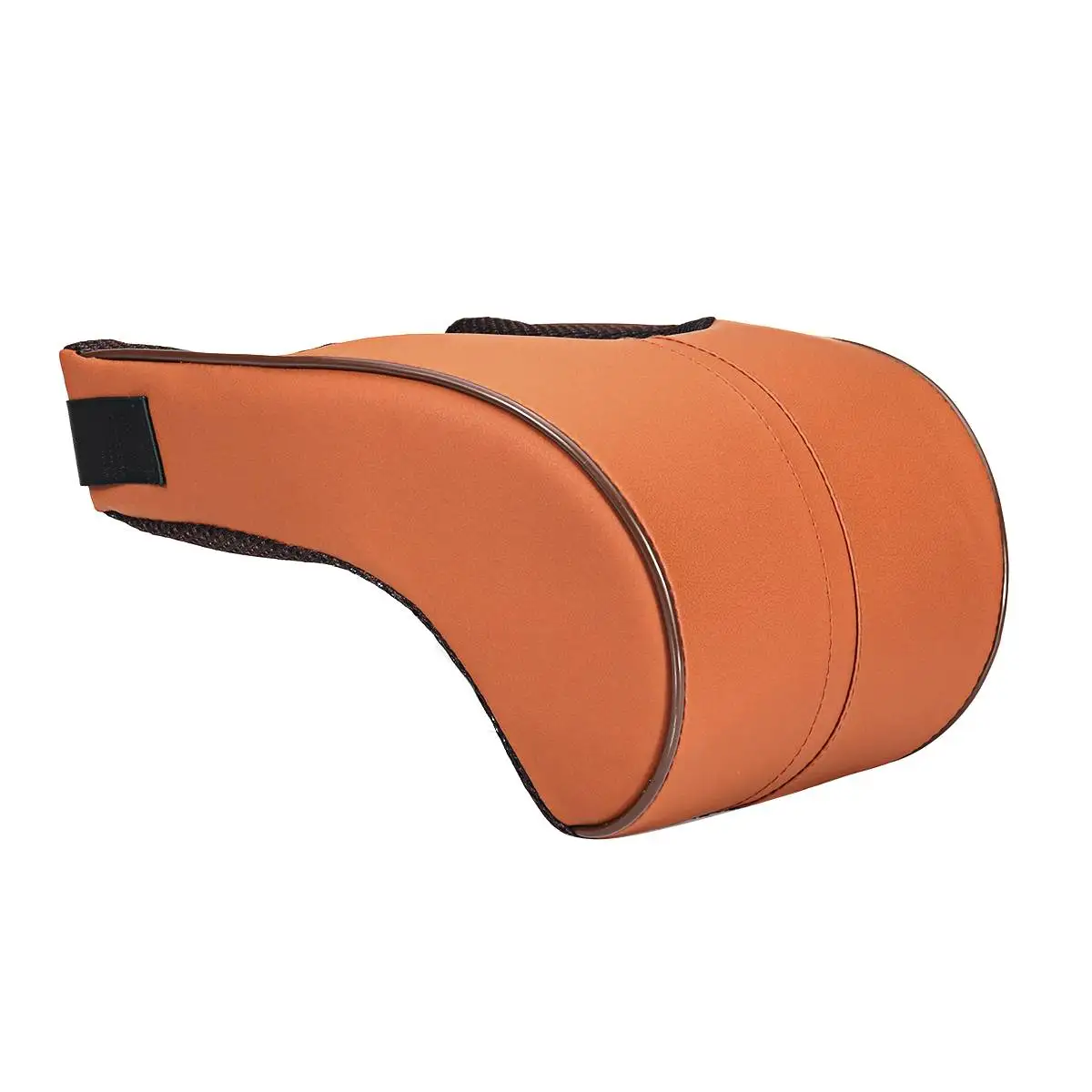 Headrest Автомобильная подушка для шеи из искусственной кожи авто подголовник эргономичная подушка из пены памяти удобный подголовник поясная подушка Автомобильная Подушка - Цвет: Headrest
