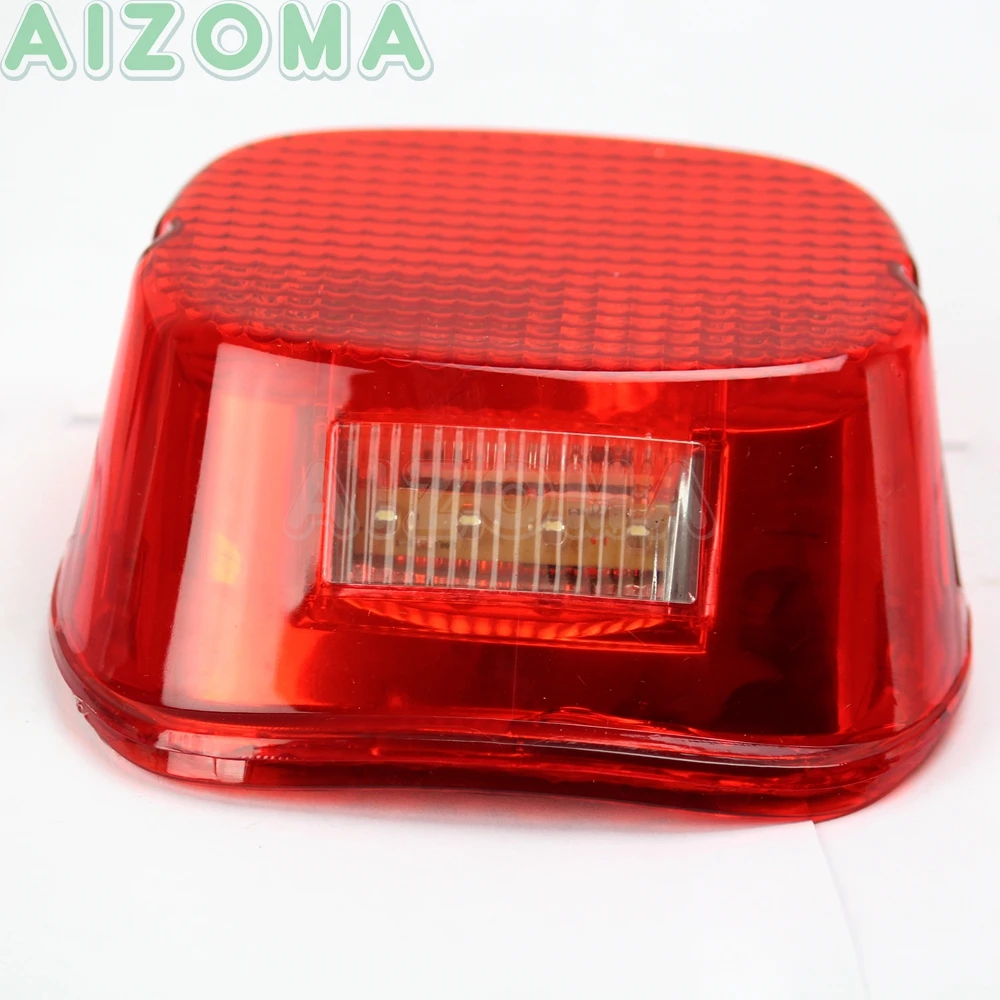 Красный светодиодный стоп-сигнал для мотоцикла с номерным знаком Harley Dyna Softail Touring