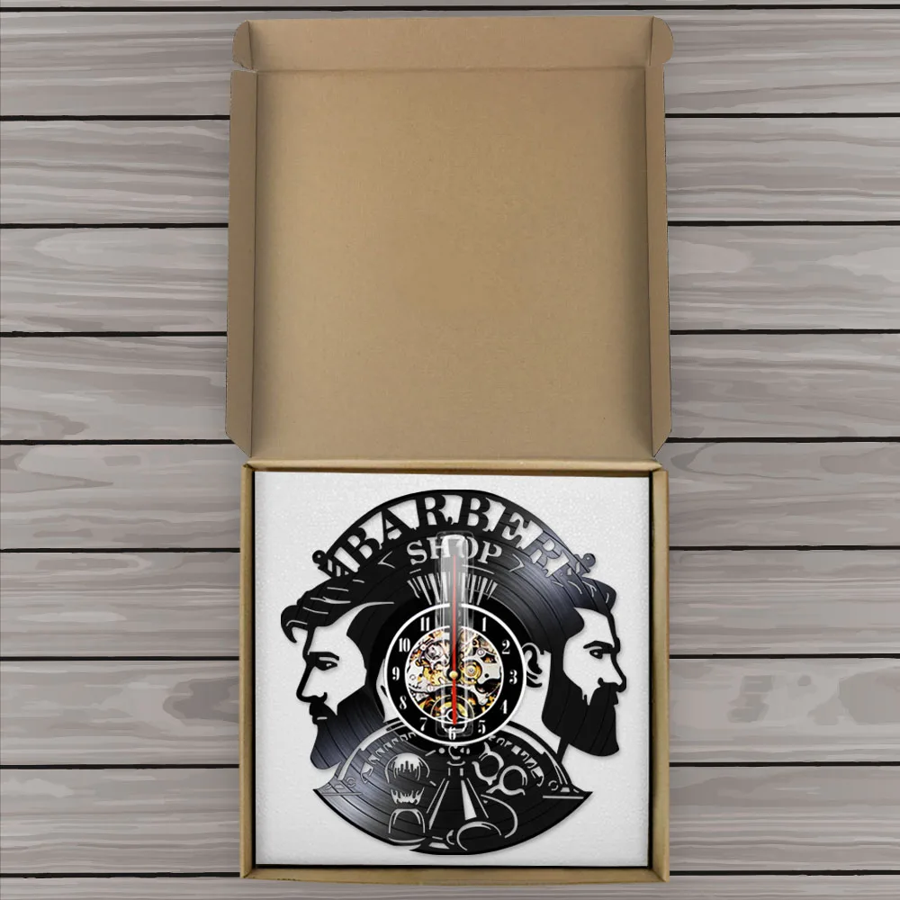 Парикмахерские принадлежности виниловые часы для парикмахеров