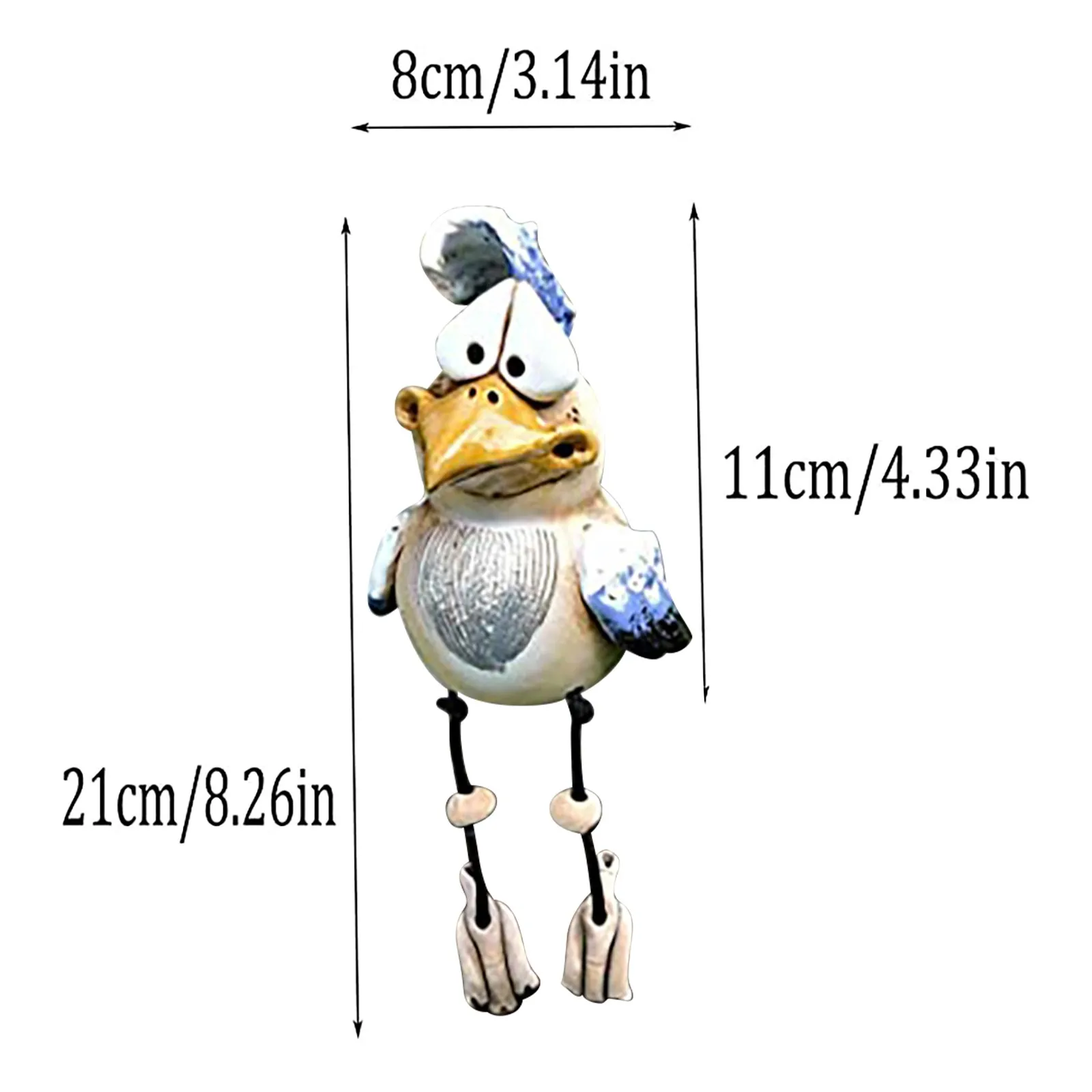Ярдовый художественный декор куриный сад газон искусственная курица статуя птиц