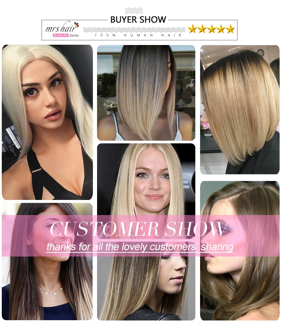 MRS HAIR, 1 г/шт., Омбре, накладные прямые волосы Remy Nail, кератиновые человеческие волосы, 50 шт., 14 дюймов, 18 дюймов, 20 дюймов