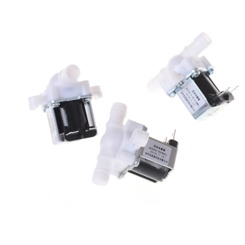

12/24/220V Pressurized Solenoid Valve Inlet Valve 10mm For Water Dispenser Water Purifier Plastic Water Valve