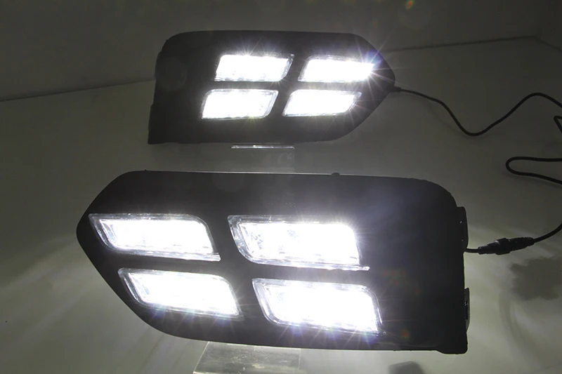 1 комплект Автомобильные светодиодные дневные ходосветильник для Honda City 2017 2018 2019